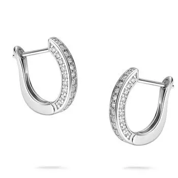 Серьги с муассанитом для женщин, стерлинговое серебро 925 пробы, белое золото 18 карат, позолоченные, серьги-кольца, свадебные украшения с сертификатом Gra