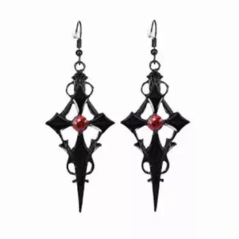 Серьги с посеребренными черепами, готические гипоаллергенные серьги в виде головы привидения для мужчин и женщин, модные украшения в стиле панк-рок на Хэллоуин