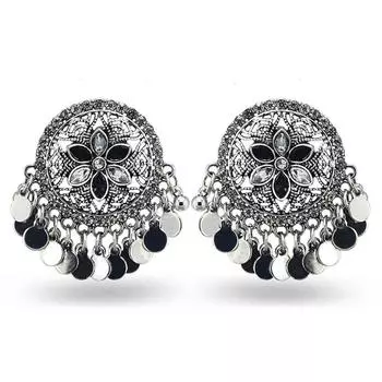 Серьги с резными бриллиантами, женские серьги в винтажном стиле с небольшими кусочками Ид аль-Фитр Лассер Байрам