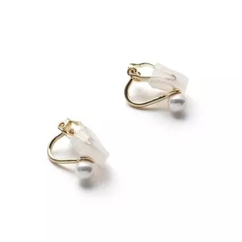 Серьги с жемчугом Baby Pearl Grand Premium Pearl Белое золото 4 мм Гарантия 3 года [VOTRE COUTURE] Женские