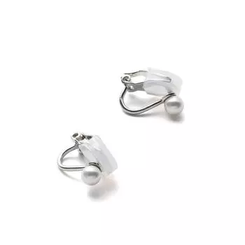 Серьги с жемчугом Baby Pearl Grand Premium Pearl White Silver 3 мм 3 года гарантии [VOTRE COUTURE] Женские