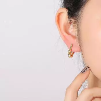 Серьги с жемчугом лавы, высококачественные серебряные иглы 925 пробы, небольшие, свежие, элегантные и изысканные персонализированные серьги