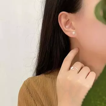 Серьги с жемчугом в обертке. Свежие, сладкие, легкие, роскошные, индивидуальные, универсальные серьги в литературном стиле.