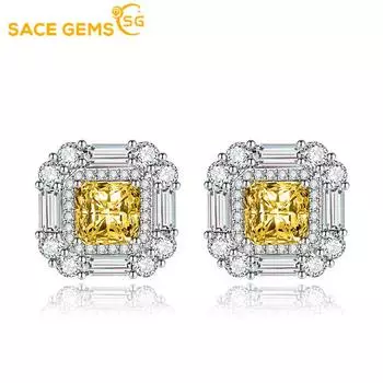 Серьги SACE GEMS, серьги-капли для женщин, подарки на свадьбу розовый
