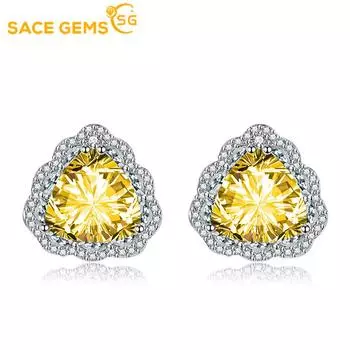 Серьги SACE GEMS, серьги-капли для женщин, подарки на свадьбу розовый