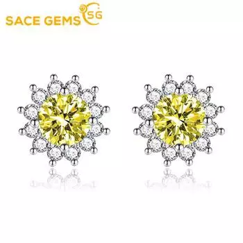 Серьги SACE GEMS, серьги-капли для женщин, подарки на свадьбу розовый