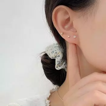 Серьги-шарики из ниток, легкие, роскошные, простые, высокого класса, изысканные, маленькие, уникальные дизайнерские серьги