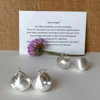 Серьги-шарики из серебра 925 пробы с иглами, женские, легкие, роскошные, нишевый дизайн, улучшенный смысл, простые, летние, новые, большие серьги 925 silver needle