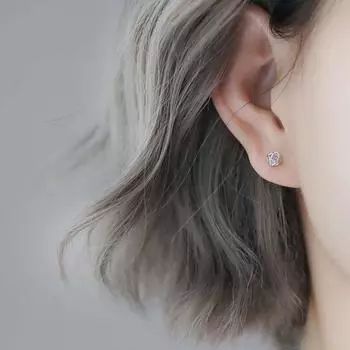 Серьги-шарики с геометрическим дизайном, женские хипстерские серьги с бриллиантами и кубиками Рубика, серьги для сна, не выбирая серьги, аксессуары для подруг