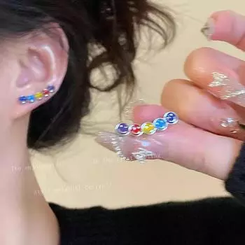 Серьги-смайлики Rainbow 2025: Шикарный и универсальный стиль для женщин null