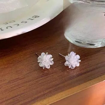 Серьги Sweet Flower для женщин, модные новые нишевые серьги высокого класса