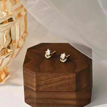 Серьги-тюльпаны, инкрустированные бриллиантами и легкими роскошными высококачественными серьгами Sense Flowers, модные и изысканные, для повседневной жизни женщин