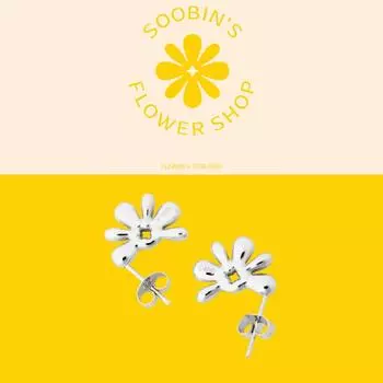 Серьги TXT SOOBIN s Flower Shop