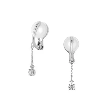 Серьги Vendome, серебро 925 пробы, фианиты GS6E0155 CZ [Официальный] [VA Aoyama]
