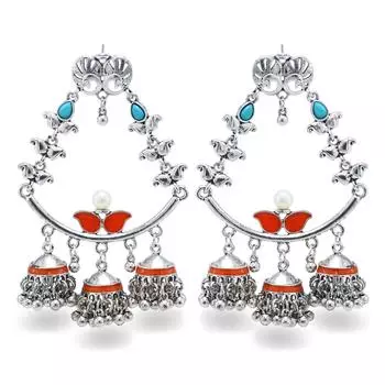 Серьги в богемном стиле Серьги-колокольчики в стиле ретро Ид аль-Фитр Лассер Байрам