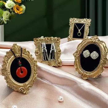 Серьги в стиле ретро Ins Маникюр Ювелирные изделия в европейском стиле Фотореквизит Фоторамки
