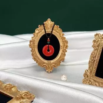 Серьги в стиле ретро Ins Маникюр Ювелирные изделия в европейском стиле Фотореквизит Фоторамки