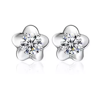 Серьги в виде цветка сливы, модные и универсальные цветочные серьги, которые можно бесплатно забрать с собой и своей девушкой, когда вы спите