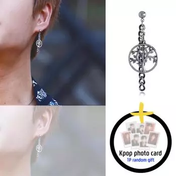 Серьги в виде парика (Пирсинг, Кольцо, Клипса) Piercing