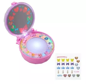 Серьги Wandaful Colorful Evolution Transformation Wonderful Pact Seal [BANDAI] PreCure! (Бонус включен) розовый