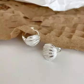 Серьги Wind геометрические женские простые ретро модные Ins Style Shell Ear Buckles