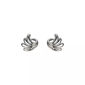 Серьги-волны для летних девушек, новые маленькие, легкие и роскошные, изысканные украшения для ушей высокого класса