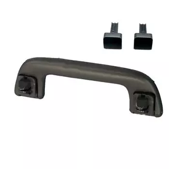 Серая пластиковая задняя дверная ручка с зажимами