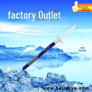 Серая силиконовая термопаста для отвода тепла от процессора темно-серого