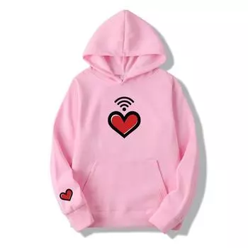 Серая толстовка с капюшоном Stray Kids Kim Seungmin Heart Wi-Fi Video, корейский стиль, толстовки с капюшоном Kim Seung-min Same для женщин и мужчин, пуловеры Kpop M