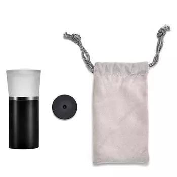 Сердца и стрелы Драгоценные камни Алмазная резка Лупа 10X Увеличительное стекло Ювелирные изделия Просмотрщик (черный)