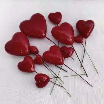 Сердце из пенопласта День рождения Свадьба День святого Валентина Рождество Новый год Украшение дома Украшение для вечеринки Реквизит для фотографий Сделай сам Ремесло