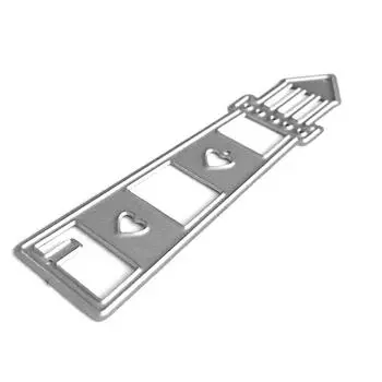 Сердце Маяк Металлические штампы Трафарет DIY Скрапбукинг Альбом Бумажная карта