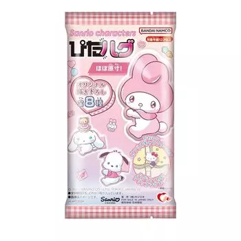 Сердце Sanrio Персонажи Пита Обнимашки 8 штук Конфеты Игрушка/Жвачка