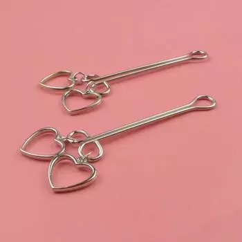 Сердце зажимы для сосков грудь половые губы клитор зажим для точки G пара секс-игрушки для флирта