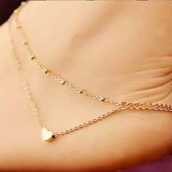 Сердце Женщина Вязаные Браслеты Сандалии Сандалии Ноги