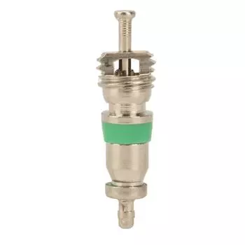 Сердечник клапана кондиционера R12, 100 шт., американский сердечник клапана с зеленым резиновым кольцом для автомобиля