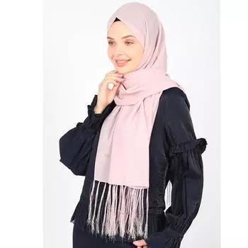 Серебристое вечернее платье-шаль Miray Powder