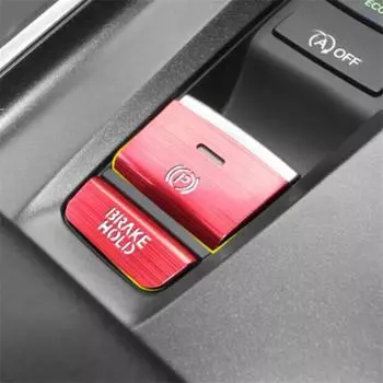Серебристые аксессуары для КПП P gear BRAKE HOLD накладка-рамка для Honda Accord 2018 2019