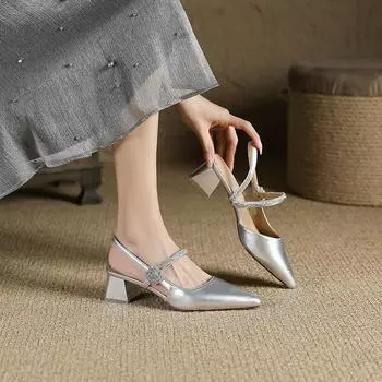 Серебристые босоножки на высоком каблуке в стиле знаменитостей, женские, со стразами, с цветочным принтом и маленькими кожаными туфлями, юбка, высокие каблуки 35