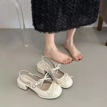 Серебристые туфли-лодочки на толстом высоком каблуке с открытым носком для маленьких мужчин, женские новые летние туфли Мэри Джейн для юбки JK 34