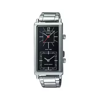 Серебристые женские часы с несколькими циферблатами, Silver Multi-Dial Women s Watch, Casio