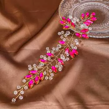 Серебристый Цвет Ободок Кристальный Ободок Тиара Для женщин Конкурс Красоты Вечеринка Свадебные Свадебные Аксессуары для Волос Ювелирные Изделия Повязка на Голову Подарок