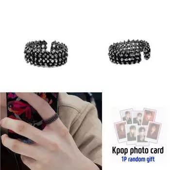 [Серебро 925] Старинное кольцо с пузырьками и точками S