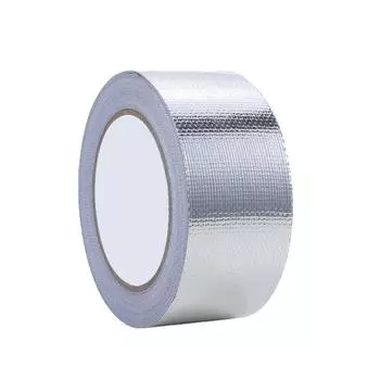 Серебряная клейкая лента из алюминиевой фольги, устойчивая к погодным условиям и прочная клейкая лента из алюминиевой фольги, легко