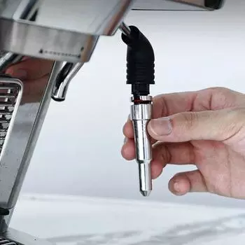 Серебряная паровая насадка для Delonghi Dedica EC680/EC685, ECP3420, EC9335, ECO310 серебряный