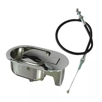 Серебряная ручка для раскладывания дивана с откидной спинкой, нержавеющая замена, с регулируемым универсальным алюминием