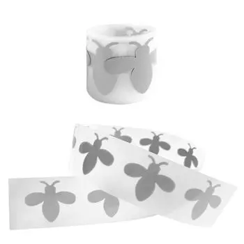 Серебряная светоотражающая наклейка на одежду с изображением пчелы, горячее тиснение фольгой Parches Ropa Diy, термопереносные наклейки для одежды, значки с капюшоном 3x100cm