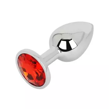 Серебряная ювелирная анальная пробка [S]