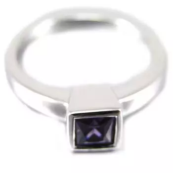 Серебряное кольцо Анжела с аметистом