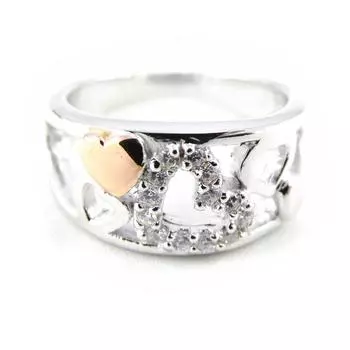 Серебряное кольцо Гимн любви